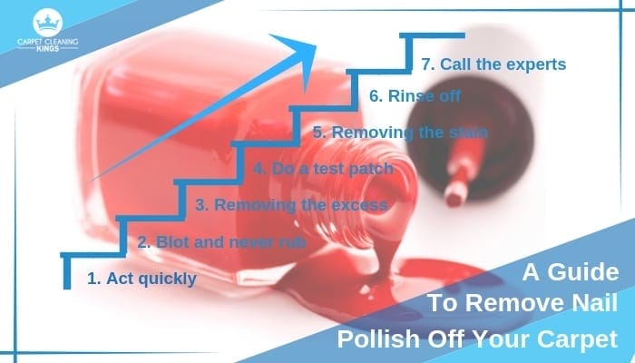 A Guide To Remove Nail Polish Off Your Carpet