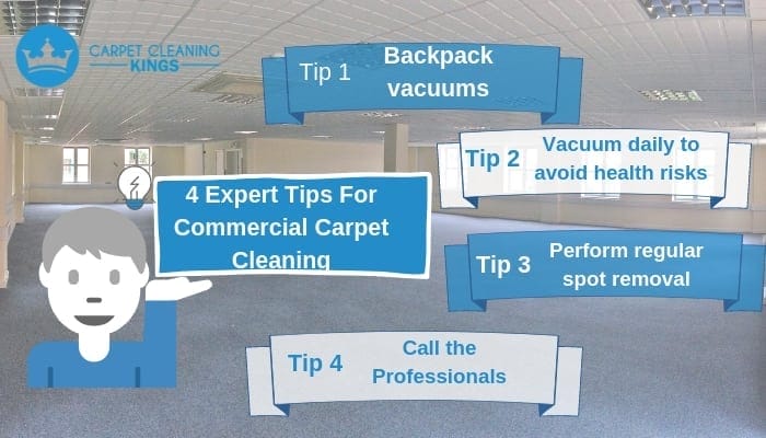 Expert Tips For Commercial Carpet Cleaning
