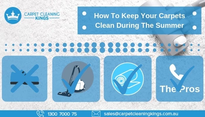 How To Keep Your Carpets Clean During The Summer (1)