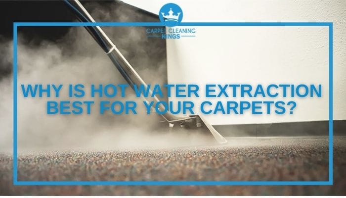 WHY IS HOT WATER EXTRACTION BEST FOR YOUR CARPETS