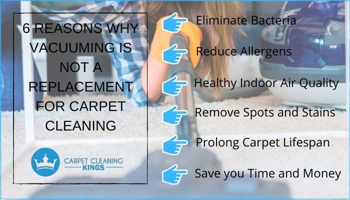 Why Vacuuming is not a Replacement for Carpet Cleaning
